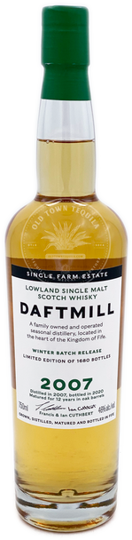 Daftmill 2007 Winter Batch Lowland Single Malt Scotch Whisky